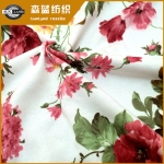 北京印花丝盖棉 Print polyester cover cotton jersey
