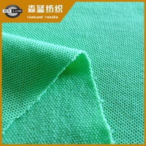 锦州棉盖涤单珠地 Cotton cover polyester single pique